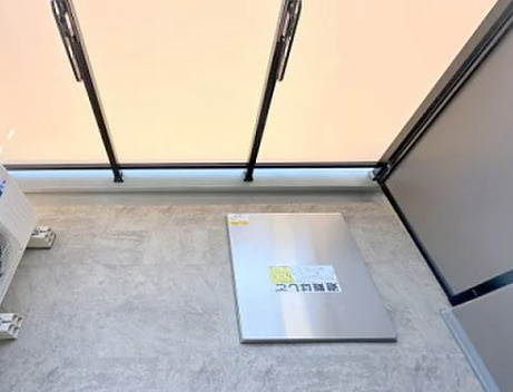 クレストコート靱公園THE CLASSのバルコニー