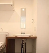 アーデンタワー南堀江の独立洗面台