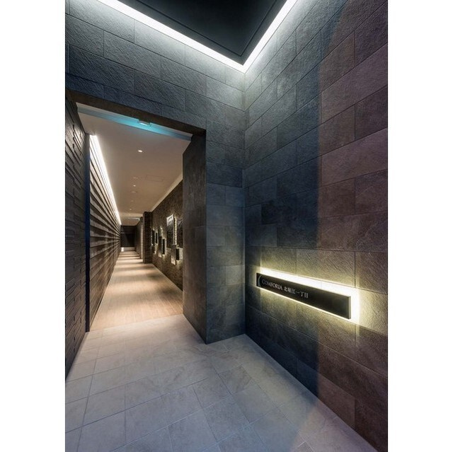 コンフォリア北堀江一丁目のエントランス