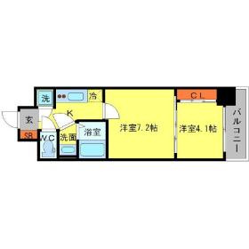 SERENiTE本町エコートの間取り