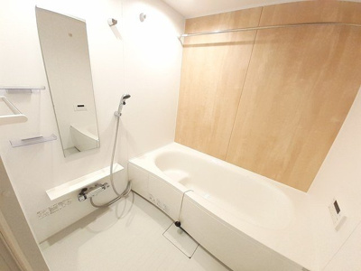 【浴室】 | メゾン　ド　グレース　１ | ゆったり過ごせるお風呂です