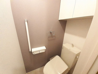 【トイレ】 | メゾン　ド　グレース　１ | 清潔感のあるトイレです