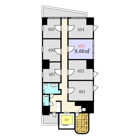 【間取り】 | ＩＬＡ渋谷美竹ビル