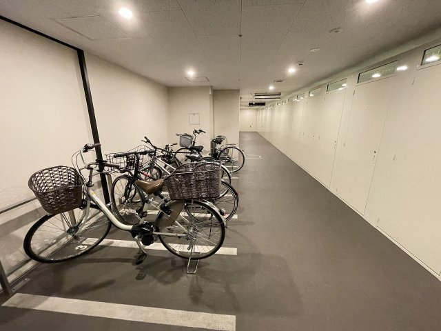 ザ・パークハウス池田山の駐輪場
