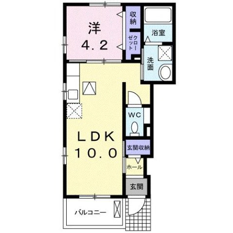 クレストールＫの間取り