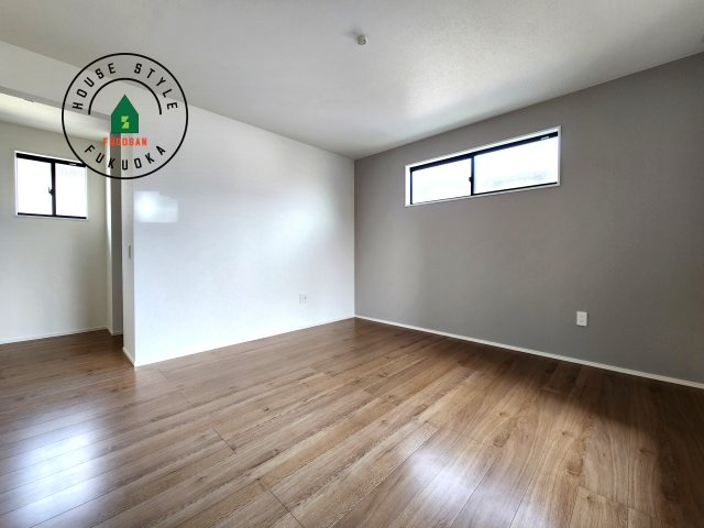 福岡市東区奈多1丁目第3-1棟（1号棟）の寝室|主寝室には収納力に優れたクローゼットがありますので、お部屋もすっきり片付きます。