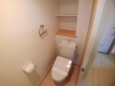 【トイレ】 | ハレ・スプラウト（Ｄ） | ゆったりとした空間のトイレです