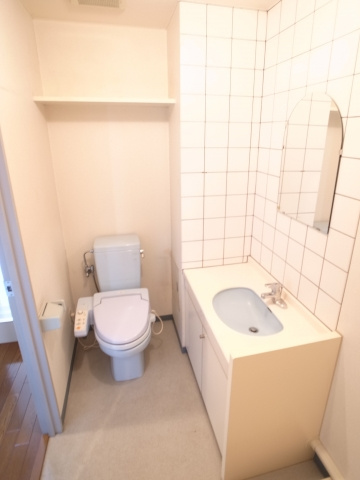 【独立洗面台】 | チハヤアネックスビル | 省スペースのサニタリースペース