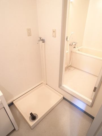 【洗面所】 | チハヤアネックスビル | 洗濯機置場はココです！