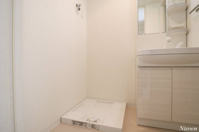 【設備】 | S-RESIDENCE葵 | 洗濯機置き場です