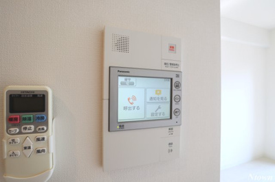 【セキュリティ】 | S-RESIDENCE葵 | モニター付きインターホンです