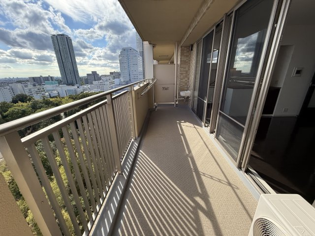 新千里桜ヶ丘メゾンシティ参番館のバルコニー