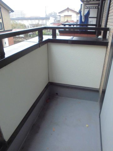 ベルパークＡのバルコニー|陽当たり良好なバルコニーです