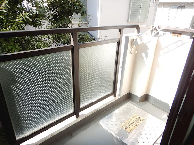 レジデンス武庫之荘のバルコニー|バルコニー付きです