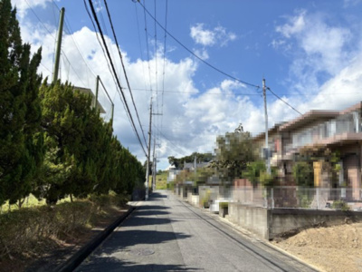 【前面道路含む現地写真】 | 大津市陽明町9-5　売土地