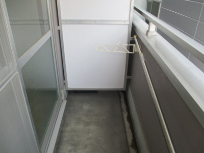 【バルコニー】 | ハイツシグマⅡ | 大きなバルコニーです