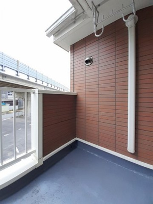 【バルコニー】 | カーサ金岡 | 陽当たり良好なバルコニーです