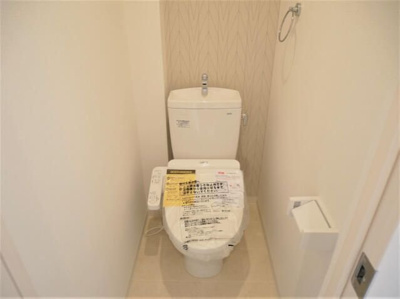 【トイレ】 | ＣＢ川越イニシオ | ゆったりとした空間のトイレです