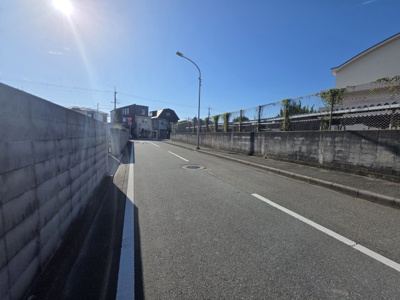 【前面道路含む現地写真】 | 高砂町木曽町売土地