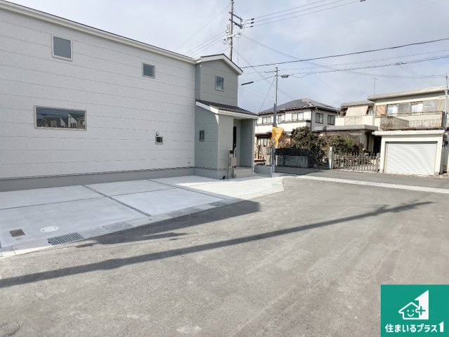 姫路市御立中　第4期　新築一戸建ての外観|お客様に長く安心して住んでいだだける事にこだわった家づくり！住んでからのアフターサービスにもしっかりと取り組んでいます！