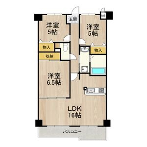 レフィナードの間取り