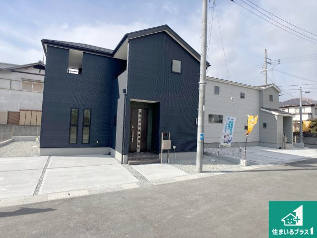 姫路市御立中　第4期　新築一戸建ての外観|お客様に長く安心して住んでいだだける事にこだわった家づくり！住んでからのアフターサービスにもしっかりと取り組んでいます！