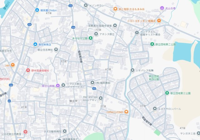 姫路市御立中　第4期　新築一戸建ての地図