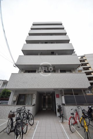 グランエクラ天下茶屋の外観|グランエクラ天下茶屋　マンション入口