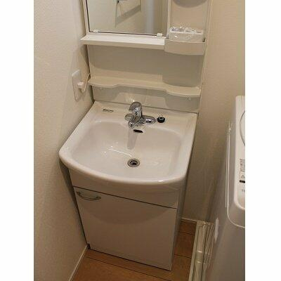 ウィング・ジムコA棟の洗面所