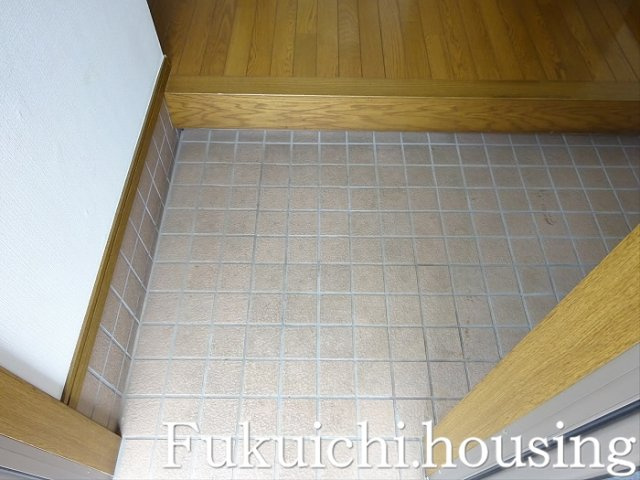 池田コーポの玄関