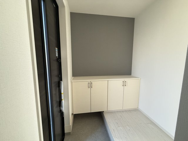 K-BOX　前橋市南町１期　１号棟　新築住宅の玄関|玄関収納充実です。