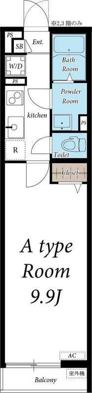 リブリ・ソレイユ南流山の間取り