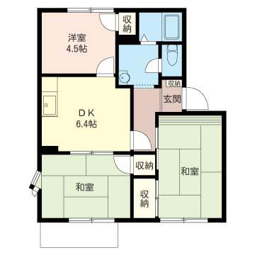 ベルパレスＣの間取り|写真更新しました！