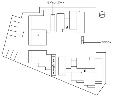【区画図】 | シャーメゾンステージ新山口駅前　Ａ棟