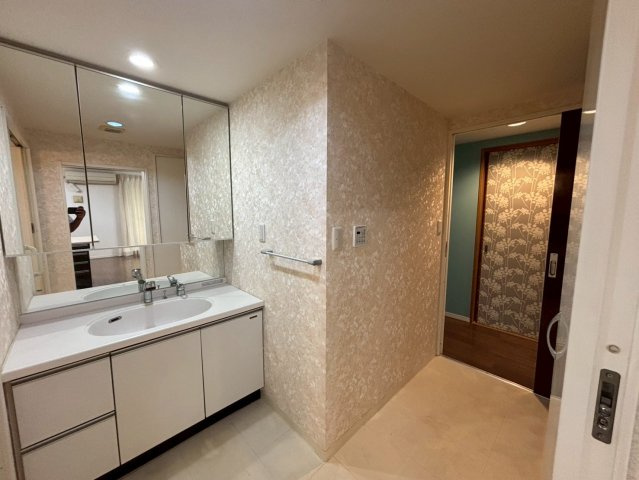 ラフィーネ泉宮の独立洗面台