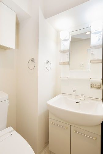 ラクラス池袋の洗面所