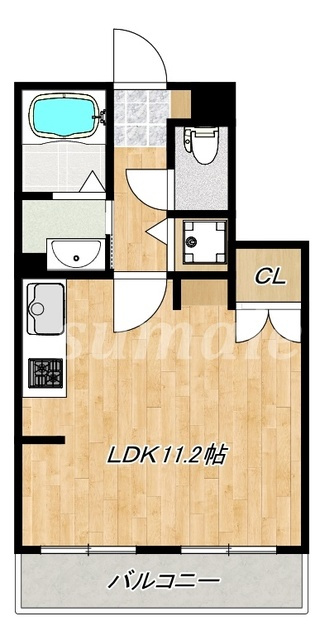 メゾンセリジエの間取り|間取りです！