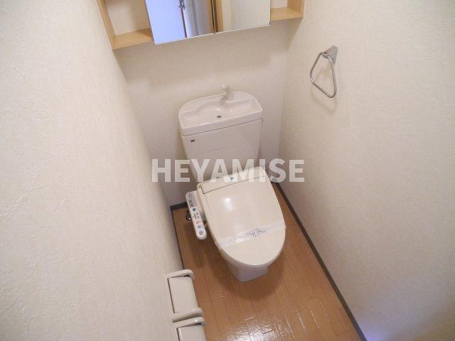 ベルメゾン久原のトイレ|※室内画像は別号室のもの