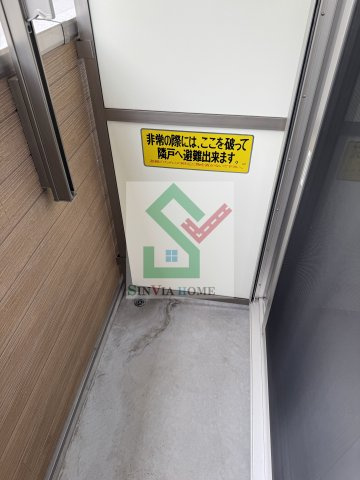 アヴェニールのバルコニー