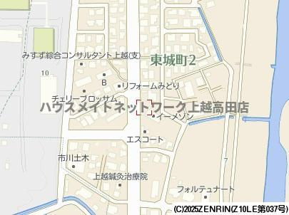 イーメゾンの地図|位置図