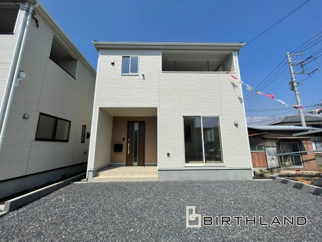 新築戸建・新築建売　桐生市広沢町2丁目【制震+耐震】桜木小・桜木中の外観|おかげさまでご成約致しました