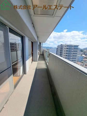 ネオグランデ坂田町姫路駅北　　JR「姫路駅」徒歩14分のバルコニー