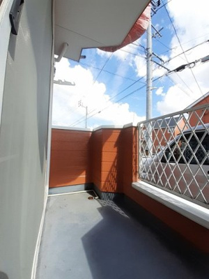 【バルコニー】 | シュピーレン空港通Ｂ | 陽当たり良好なバルコニーです