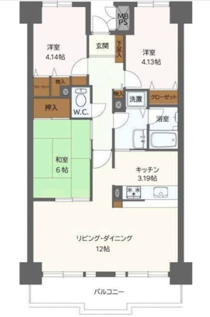 ライオンズプラザ大宮の間取り|間取図☆