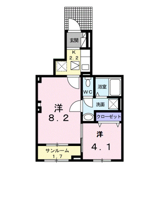 【洋室】 | Ｉ・ＶＩＬＬＡＧＥ大手町　Ｂ | 【Ｉ・ＶＩＬＬＡＧＥ大手町　Ｂ】