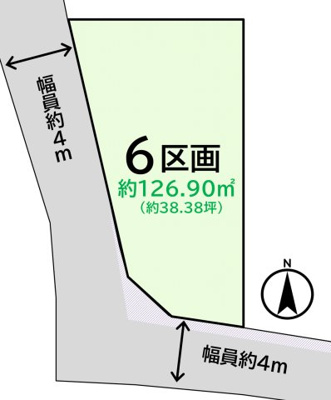建築条件無三浦市初声町下宮田売地の画像
