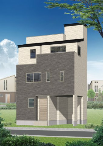 【外観パース】 | 大宮区上小町 限定1棟新築戸建て | 2026年5月完成予定：プレゼンテーション随時受付中で御座います。