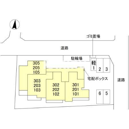 TORISIA Reveの区画図