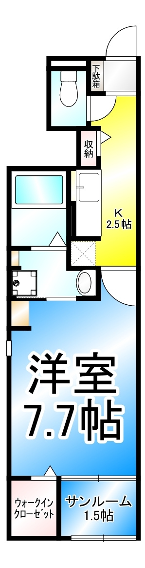 ル・ココンの間取り