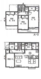 さいたま市西区佐知川412番　新築一戸建て　ハートフルタウン　Aの間取り|さいたま市西区佐知川412番　新築一戸建て　ハートフルタウン　A、4LDK、土地面積118.40m2、建物面積96.88m2